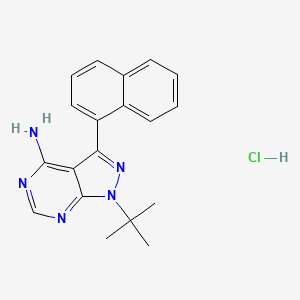 molecular formula C19H20ClN5 B1336451 1-Naphthyl PP1 hydrochloride 
