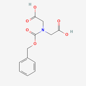 molecular formula C12H13NO6 B1336463 N-[(Benzyloxy)carbonyl]-N-(carboxymethyl)glycine CAS No. 17335-88-5