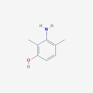molecular formula C8H11NO B133648 3-Amino-2,4-dimethylphenol CAS No. 100445-96-3