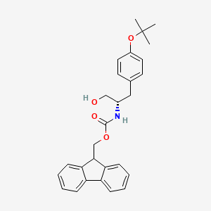 molecular formula C28H31NO4 B1336493 fmoc-Tyrosinol(tbu) CAS No. 187526-99-4