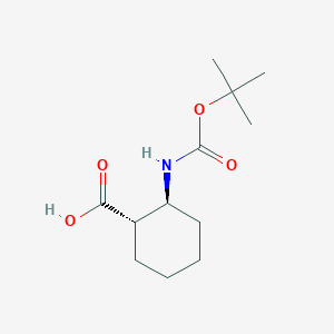 molecular formula C12H21NO4 B1336494 (1S,2S)-Boc-Achc CAS No. 488703-60-2