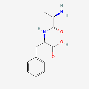 molecular formula C12H16N2O3 B1336503 H-D-Ala-D-Phe-OH 