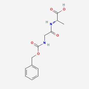 molecular formula C13H16N2O5 B1336514 Z-Gly-ala-OH CAS No. 3079-63-8