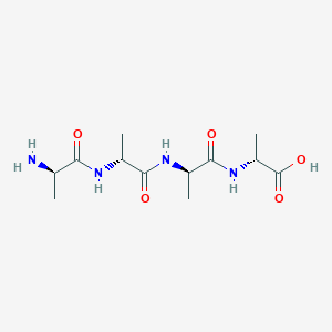 molecular formula C12H22N4O5 B1336521 H-D-Ala-D-Ala-D-Ala-D-Ala-OH 
