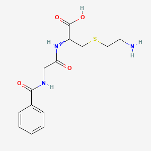 Hippuryl-Cys(2-aminoethyl)-OH