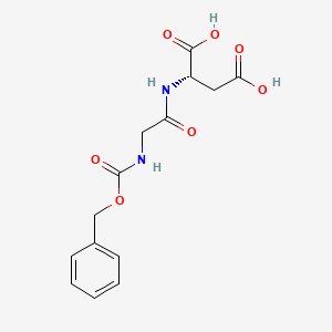 molecular formula C14H16N2O7 B1336529 Z-Gly-asp-OH 