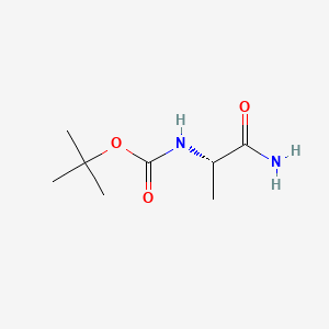 molecular formula C8H16N2O3 B1336559 Boc-Ala-NH2 CAS No. 85642-13-3