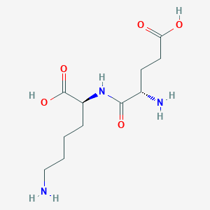 molecular formula C11H21N3O5 B1336564 Glu-Lys CAS No. 5891-53-2