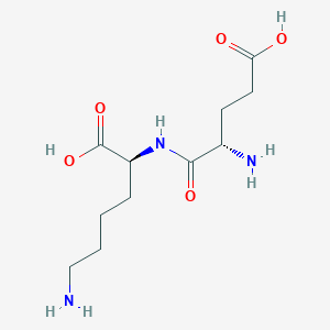 molecular formula C11H21N3O5 B1336564 Glu-lys CAS No. 5891-53-2