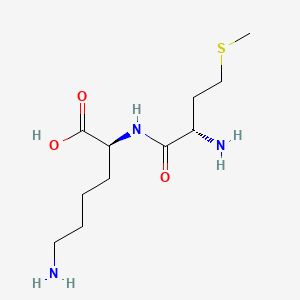 molecular formula C11H23N3O3S B1336571 蛋氨酰赖氨酸 CAS No. 45214-88-8