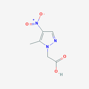 (5-methyl-4-nitro-1H-pyrazol-1-yl)acetic acid