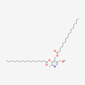 molecular formula C40H71NO5 B1336601 Pyridoxine 3,4-Dipalmitate CAS No. 992-42-7