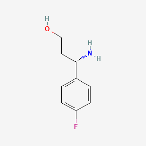 (s)-3-Amino-3-(4-fluorophenyl)propan-1-ol