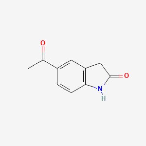 molecular formula C10H9NO2 B1336615 5-Acetyloxindole CAS No. 64483-69-8