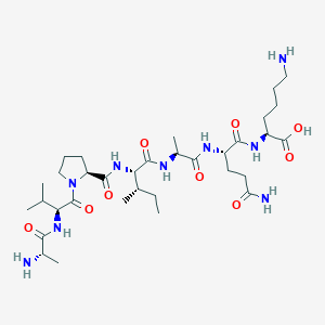 molecular formula C33H59N9O9 B1336649 Smac-N7 peptide CAS No. 401913-57-3
