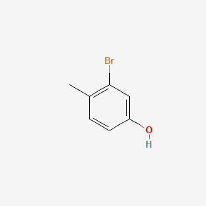 molecular formula C7H7BrO B1336650 3-溴-4-甲基苯酚 CAS No. 60710-39-6