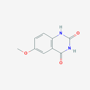 molecular formula C9H8N2O3 B1336656 6-Methoxyquinazoline-2,4-diol CAS No. 32618-84-1