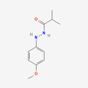 N'-(4-methoxyphenyl)isobutyrohydrazide