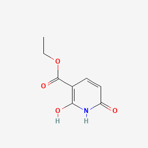 molecular formula C8H9NO4 B13366701 Ethyl 2,6-dihydroxynicotinate 
