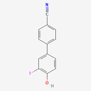 4'-Hydroxy-3'-iodo-biphenyl-4-carbonitrile