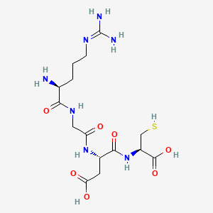 molecular formula C15H27N7O7S B1336691 Arg-Gly-Asp-Cys 