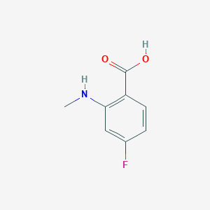 4-Fluoro-2-(methylamino)benzoic acid