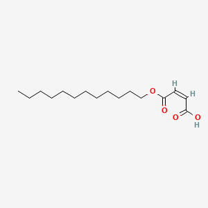 molecular formula C16H28O4 B1336722 Dodecyl hydrogen maleate CAS No. 70879-36-6