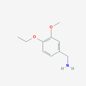 (4-Ethoxy-3-methoxyphenyl)methanamine