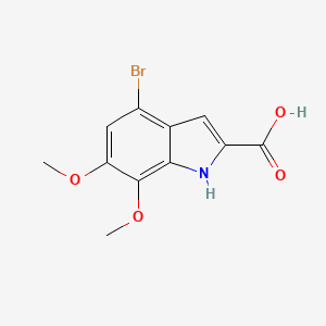 4-bromo-6,7-dimethoxy-1H-indole-2-carboxylic Acid