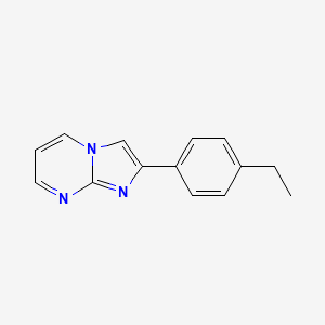 2-(4-Ethylphenyl)imidazo[1,2-a]pyrimidine