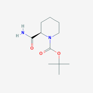 molecular formula C11H20N2O3 B1336745 (R)-1-N-Boc-Pipecolamide CAS No. 848488-91-5