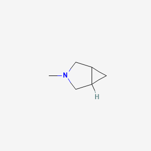 molecular formula C6H11N B13367459 3-Methyl-3-azabicyclo[3.1.0]hexane 