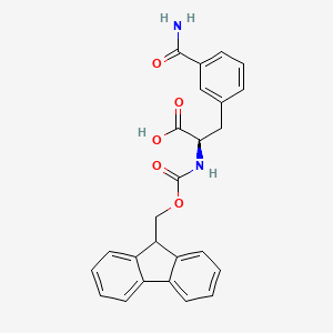 Fmoc-D-3-Carbamoylphe