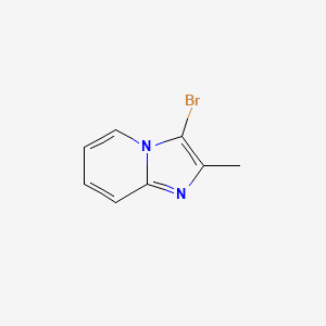 molecular formula C8H7BrN2 B1336756 3-Bromo-2-methylimidazo[1,2-a]pyridine CAS No. 4805-70-3