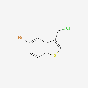 5-Bromo-3-(chloromethyl)-1-benzothiophene