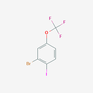 2-Bromo-1-iodo-4-(trifluoromethoxy)benzene
