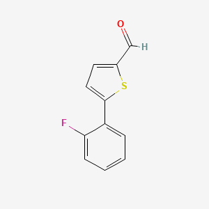 5-(2-Fluorophenyl)thiophene-2-carbaldehyde