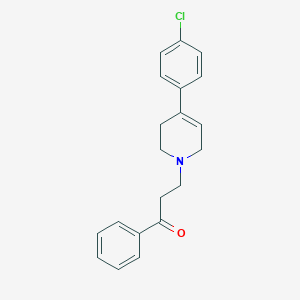 molecular formula C20H20ClNO B133680 N-Phprop-clphetp CAS No. 152565-99-6