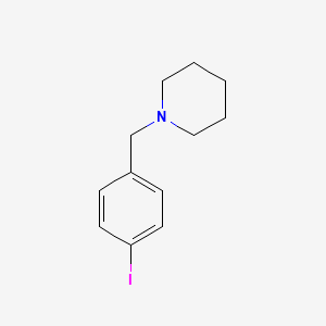 molecular formula C12H16IN B1336839 1-(4-Iodobenzyl)piperidine CAS No. 651022-26-3