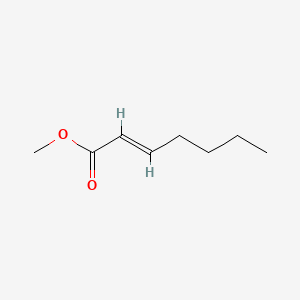 molecular formula C8H14O2 B1336845 Methyl 2-heptenoate CAS No. 22104-69-4