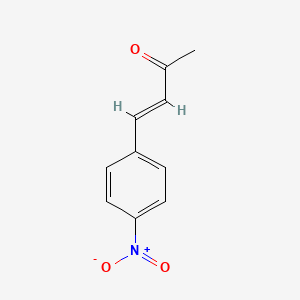 molecular formula C10H9NO3 B1336856 4-(4-Nitrophenyl)but-3-en-2-one CAS No. 946-49-6