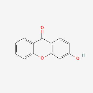 molecular formula C13H8O3 B1336859 3-羟基黄色素-9-酮 CAS No. 3722-51-8