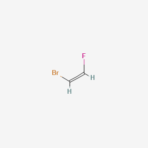 molecular formula C2H2BrF B1336883 Ethene, 1-bromo-2-fluoro-, (Z)- CAS No. 2366-31-6
