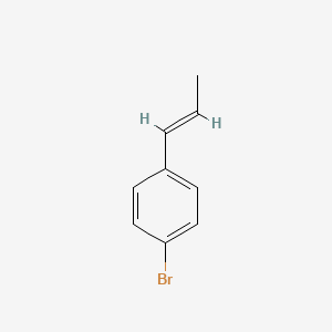 molecular formula C9H9Br B1336885 1-bromo-4-(prop-1-en-1-yl)benzene CAS No. 4489-23-0
