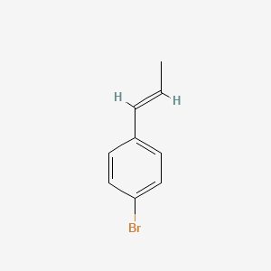 molecular formula C9H9B B1336885 Benzene, 1-bromo-4-(1-propenyl)- CAS No. 4489-23-0