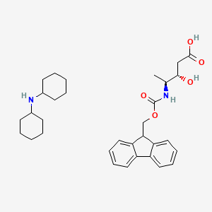 Fmoc-(3S,4S)-4-amino-3-hydroxy-pentanoic acid dicyclohexylammonium salt
