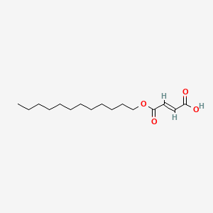 molecular formula C16H28O4 B1337017 Lauryl fumarate CAS No. 2424-61-5