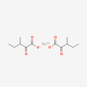 molecular formula C12H18CaO6 B1337047 Calcium 3-methyl-2-oxopentanoate CAS No. 66872-75-1