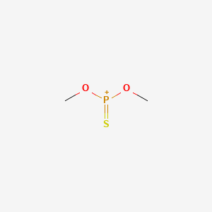 molecular formula C2H6O2PS+ B1337064 Dimethyl thiophosphonate CAS No. 5930-72-3