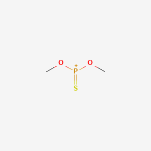 molecular formula C2H6O2PS+ B1337064 O,O-Dimethyl thiophosphonate CAS No. 5930-72-3